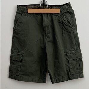 Youth BSA Green Cargo Shorts